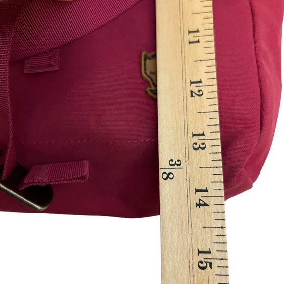 Fjallraven G-1000 FOLDSACK NO 3 Bag Red Crossbody Messenger Bag - Picture 8 of 13